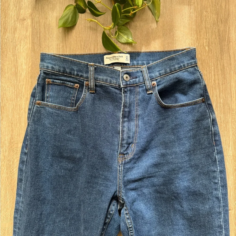 The Ankle Straight Ultra High Rise Jean - Curve Love Dark Wash